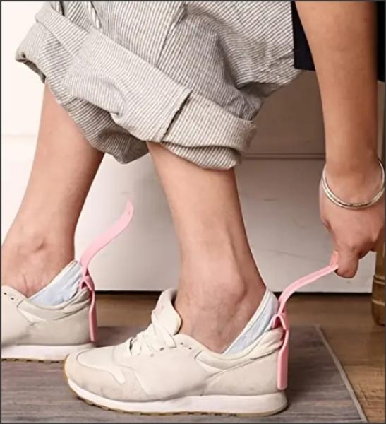 Fixierbarer Schuhlöffel